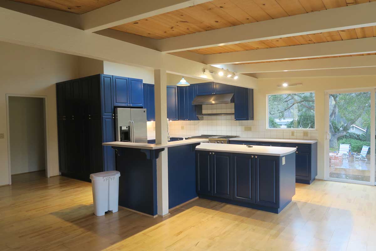 Structural Kitchen Remodel in Aptos