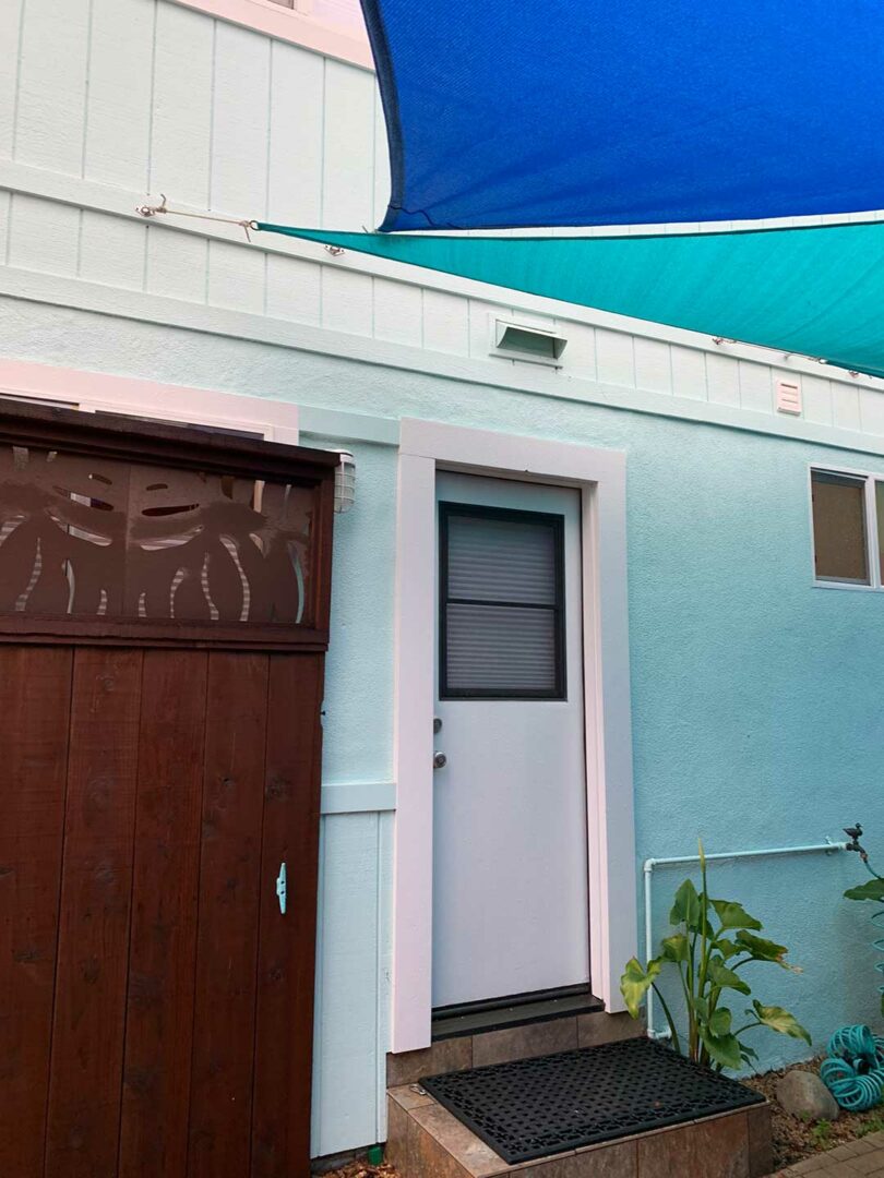 Coastal White Kitchen Remodel - Split Door