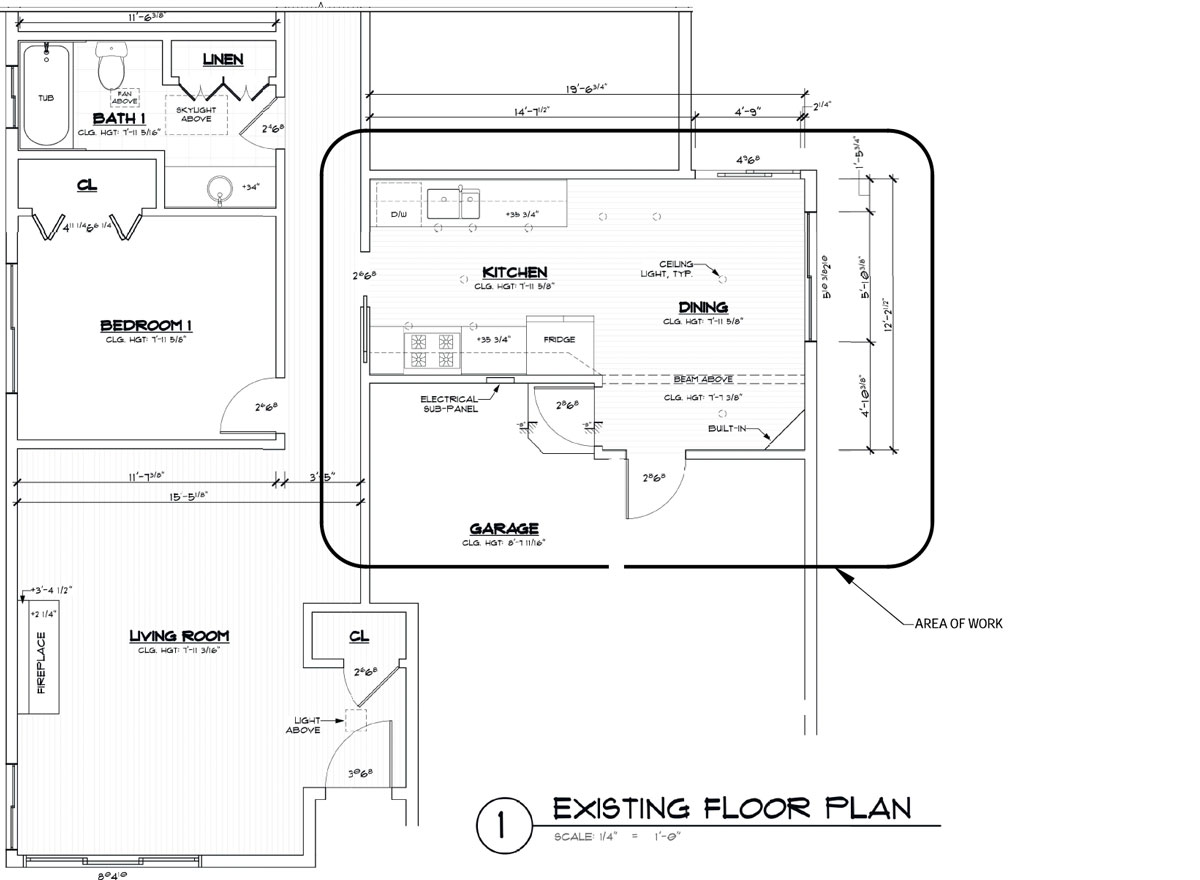 Existing Floor Plans