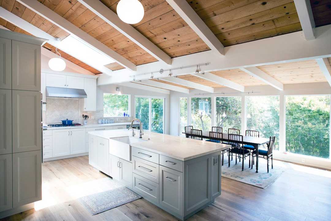 Structural Kitchen Remodel in Aptos