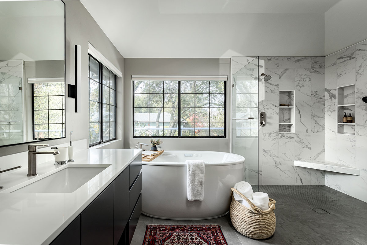 Transitions Kitchens and Baths – Make the Most of Your Bathroom Walls