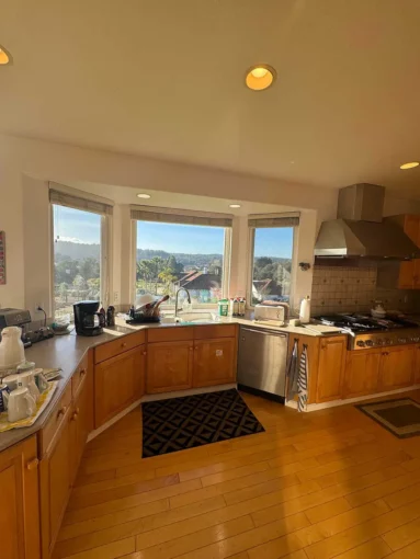 Before - U-Shaped Kitchen Remodel in Aromas, CA