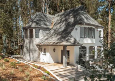 Exterior Upgrades with Stunning Paver Driveway in Capitola, CA Remodel