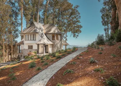 Exterior Upgrades with Stunning Paver Driveway in Capitola, CA Remodel