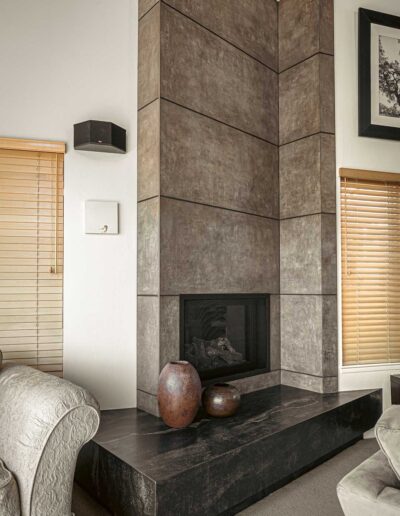Mid-Century Modern Fireplace Remodel | Santa Cruz, CA