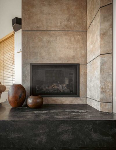Mid-Century Modern Fireplace Remodel | Santa Cruz, CA