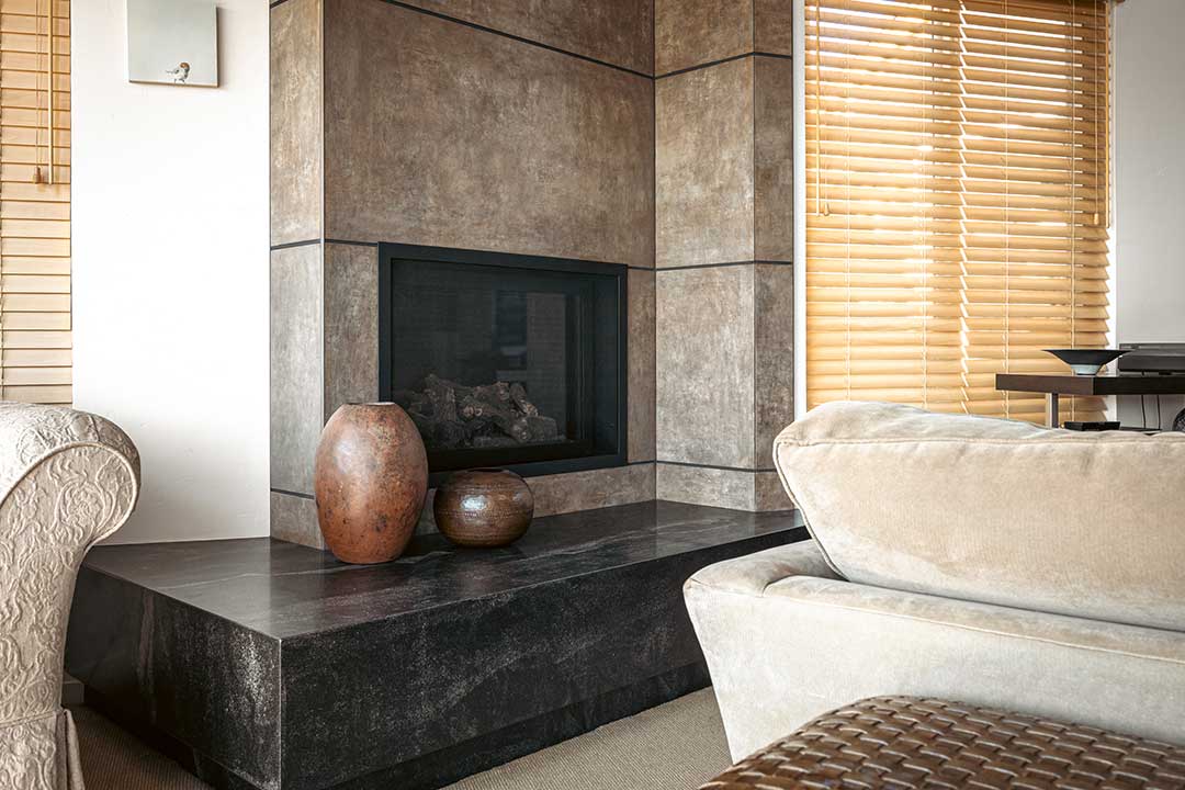 Mid-Century Modern Fireplace Remodel | Santa Cruz, CA