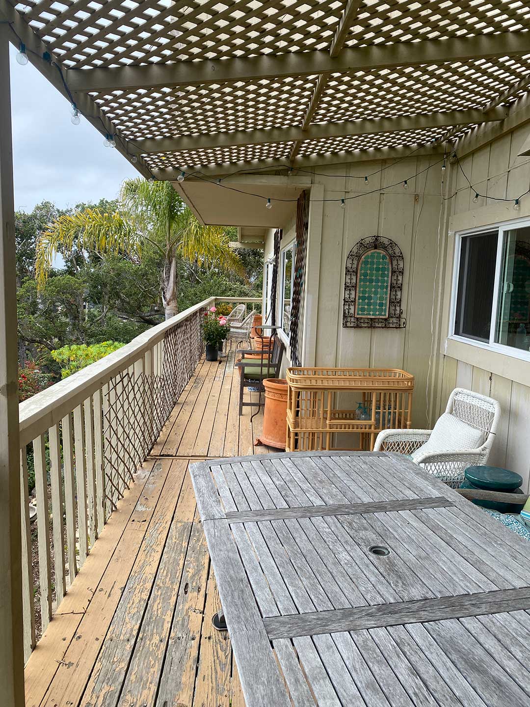 Soquel Hills CA Ocean View Deck