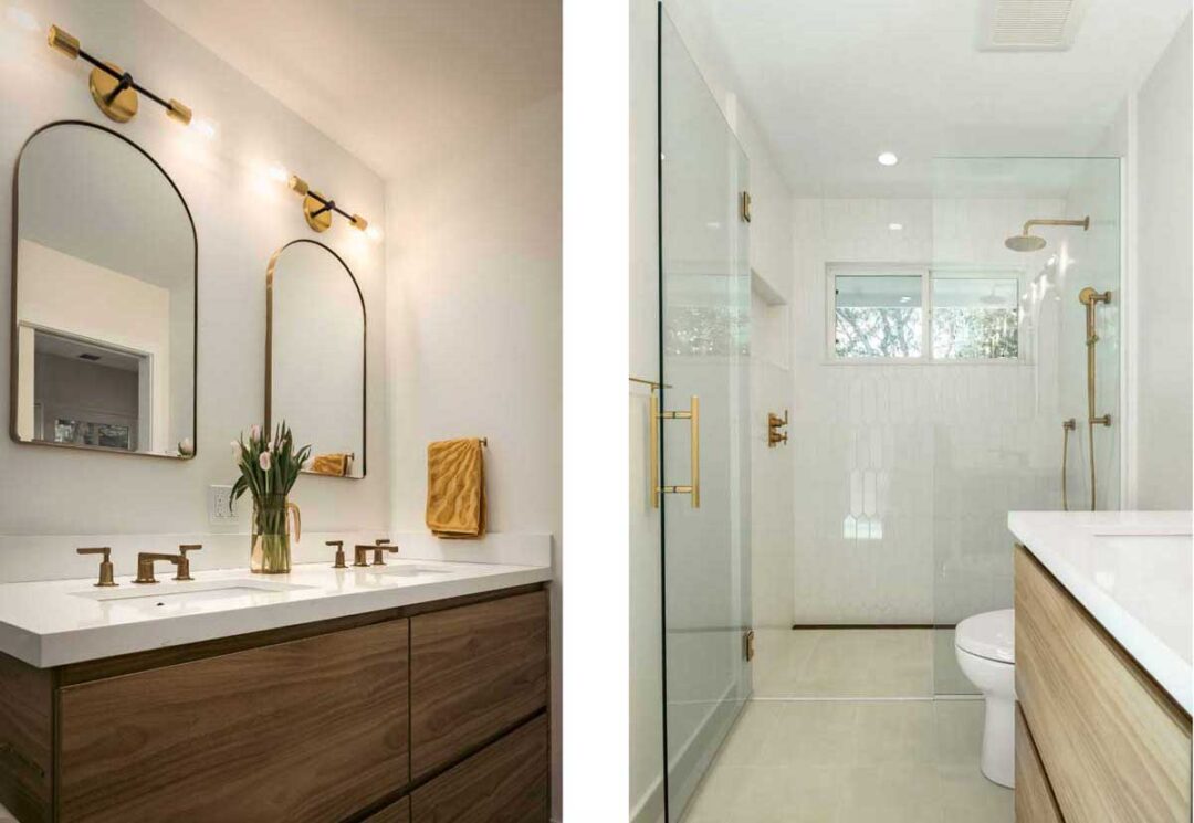 Coastal Bathroom Remodel - After