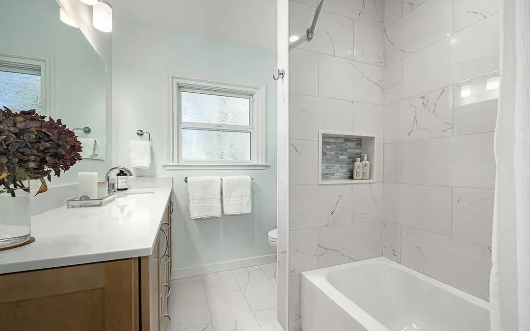 Scotts Valley CA Hall Bathroom Remodel