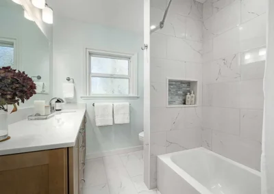 Scotts Valley CA Hall Bathroom Remodel