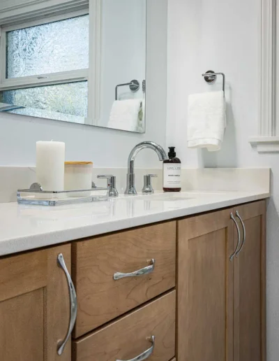 Scotts Valley CA Hall Bathroom Remodel