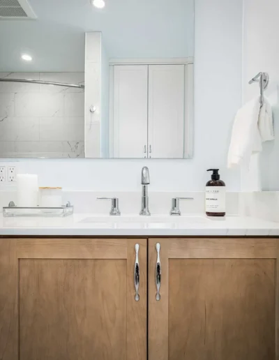 Scotts Valley CA Hall Bathroom Remodel