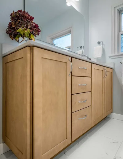 Scotts Valley CA Hall Bathroom Remodel