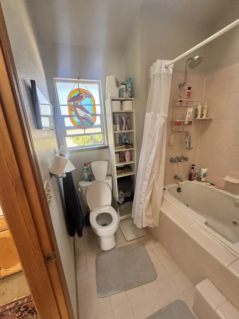 Modern Primary Bathroom Remodel in Aptos, CA with Warm, Inviting Design