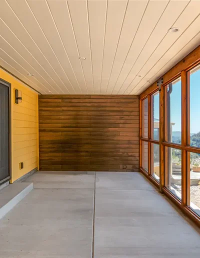 Mid-Century Mountain Home Exterior Remodel in the Santa Cruz Mountains
