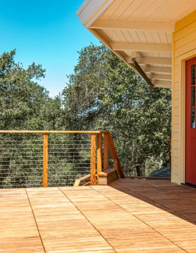 Mid-Century Mountain Home Exterior Remodel in the Santa Cruz Mountains