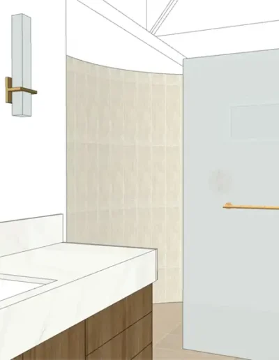 A Thoughtfully Reimagined Primary Bathroom in Rio Del Mar, CA
