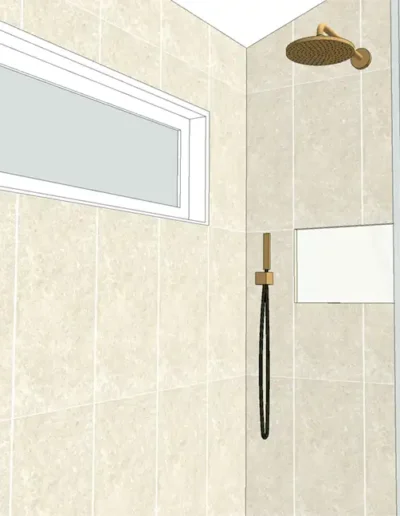 A Thoughtfully Reimagined Primary Bathroom in Rio Del Mar, CA