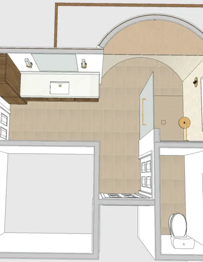 A Thoughtfully Reimagined Primary Bathroom in Rio Del Mar, CA