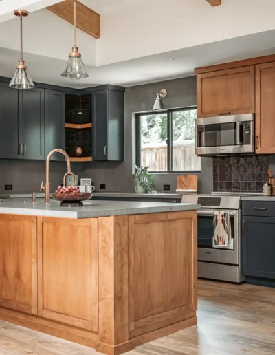 Contemporary Kitchen and Living Room Remodel in Soquel, CA