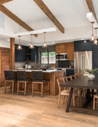 Contemporary Kitchen and Living Room Remodel in Soquel, CA