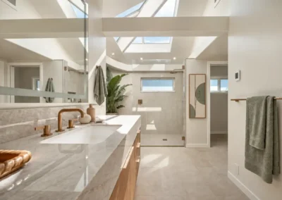 Spa-Like Contemporary Primary Bathroom Remodel in Rio Del Mar, CA