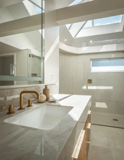Spa-Like Contemporary Primary Bathroom Remodel in Rio Del Mar, CA