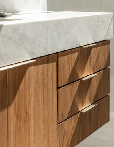 Spa-Like Contemporary Primary Bathroom Remodel in Rio Del Mar, CA